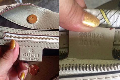 bolso gucci fake|gucci purse serial number.